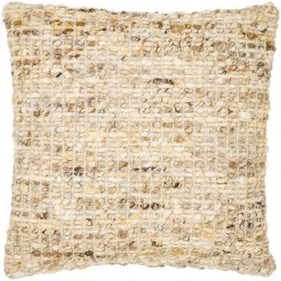 Livabliss Pillow Cover & Insert In Beige,pillow Cover Only - No Insert