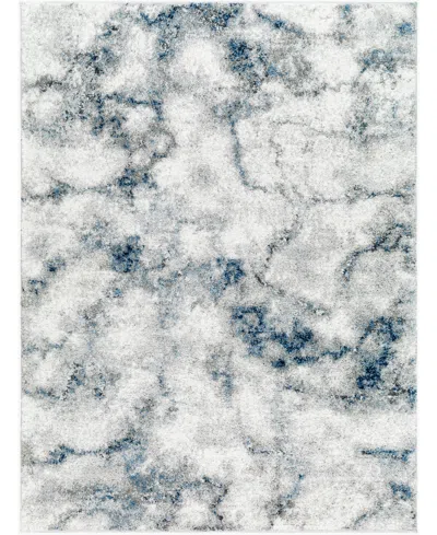 Livabliss Portofino Ptf-2317 5'3"x7' Area Rug In Gray,blue