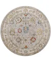 Livabliss Reina Ren-2307 5'3" X 5'3" Round Area Rug