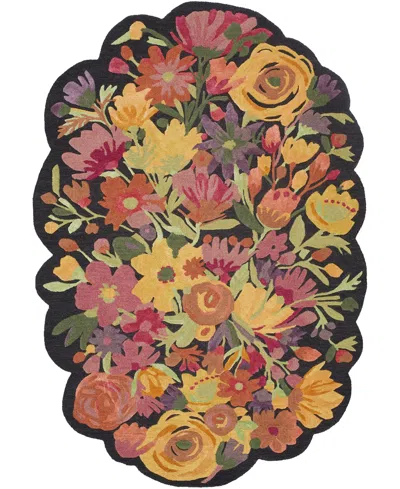 Livabliss Shindig 495701 2'x3' Area Rug In Orange