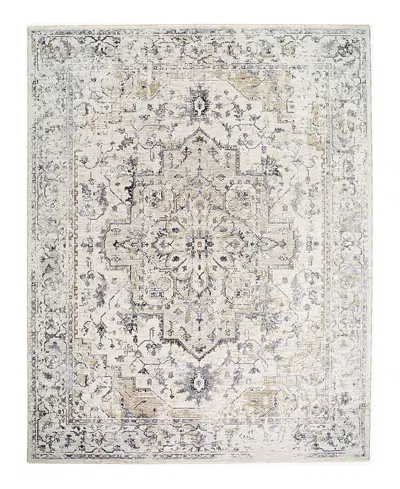 Livabliss Shoal Creek Sora Area Rug, 10' X 13'11 In White