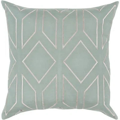 Livabliss Skyline Linen Geometric Throw Pillow In Blue,neutral,pillow Cover Only - No Insert