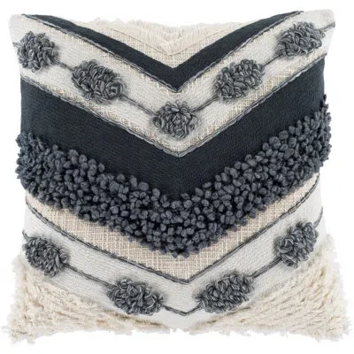 Livabliss Square Cotton Pillow Cover & Insert In Pillow Cover Only - No Insert
