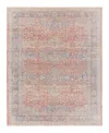 Livabliss Subtle Sub-2300 5'3" X 7' Area Rug In Pink