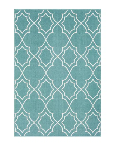 Livabliss Surya Alfresco Machine Woven Rug In Blue