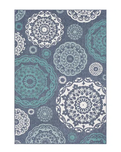 Livabliss Surya Alfresco Machine Woven Rug In Blue