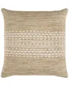 Livabliss Surya Ethan Polyester Pillow In Brown