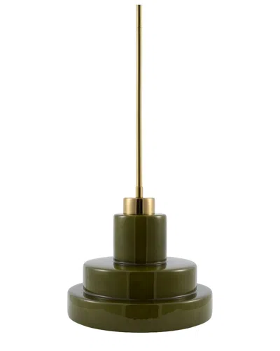 Livabliss Surya Julep Accent Table Lamp In Green