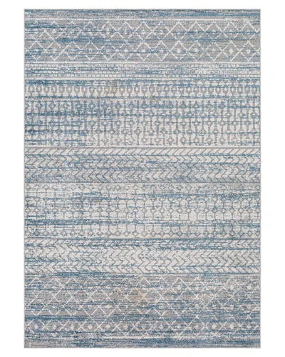 Livabliss Surya Lavadora Global Machine-washable Rug In Blue