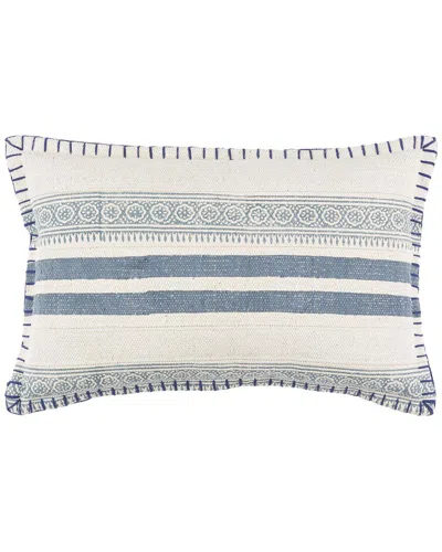 Livabliss Surya Lola Accent Pillow In White