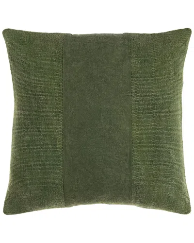 Livabliss Surya Washed Down Pillow In Green