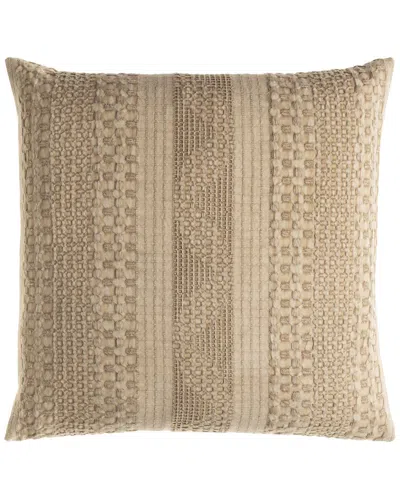 Livabliss Surya Washed Down Pillow In Brown