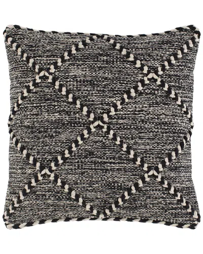 Livabliss Surya Zanafi Polyester Pillow In Black