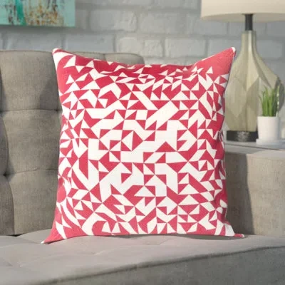 Livabliss Teori Cotton Throw Pillow Cover In Yellow\neutral,pillow Cover Only - No Insert