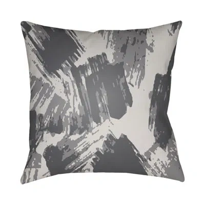 Livabliss Textures Indoor/outdoor Throw Pillow Cover In Navy,pale Blue,denim