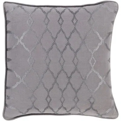 Livabliss Throw Pillow In Gray,pillow Cover Only - No Insert