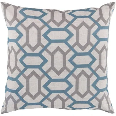 Livabliss Throw Pillow In Neutral\blue