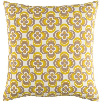 Livabliss Trudy Cotton Throw Pillow Cover In Olive Multi