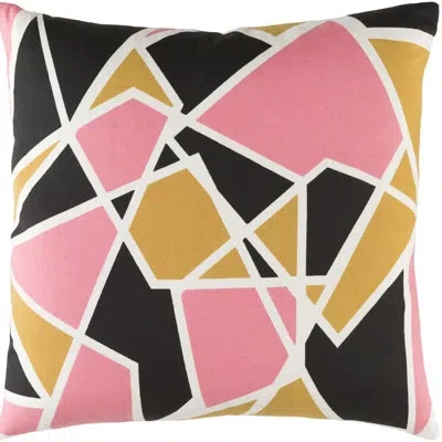 Livabliss Trudy Geometric Cotton Throw Pillow