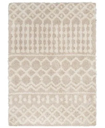 Livabliss Urban Shag Usg 2303 Cream Area Rug Collection In White