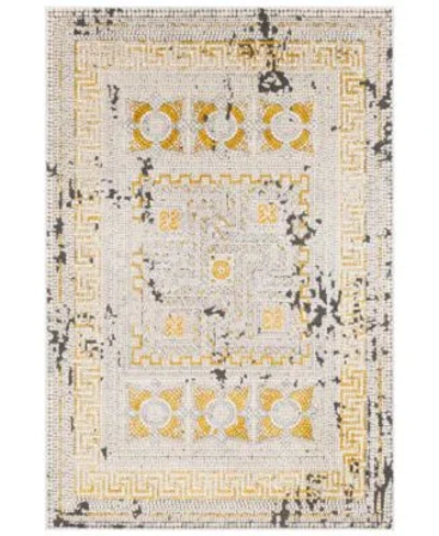 Livabliss Venezia Vnz 2300 Mustard Area Rug Collection In Yellow
