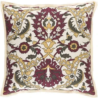 Livabliss Vincent Throw Pillow Cover In Pink\neutral,pillow Cover Only - No Insert