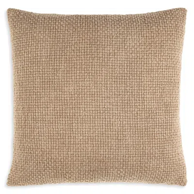 Livabliss Washed Texture Decorative Pillow In Brown