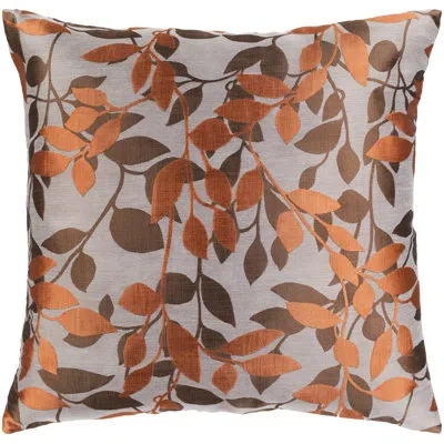 Livabliss Wind Chime Taupe Transitional Throw Pillow In Pillow Cover