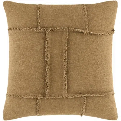 Livabliss Yulara Accent Pillow Cover & Insert In Pillow Cover Only - No Insert,tan