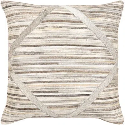 Livabliss Zander Striped Down Throw Pillow In Multi