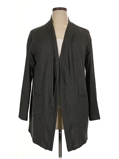 Pre-owned Live 2 Lounge Cardigan Sweater In Gray
