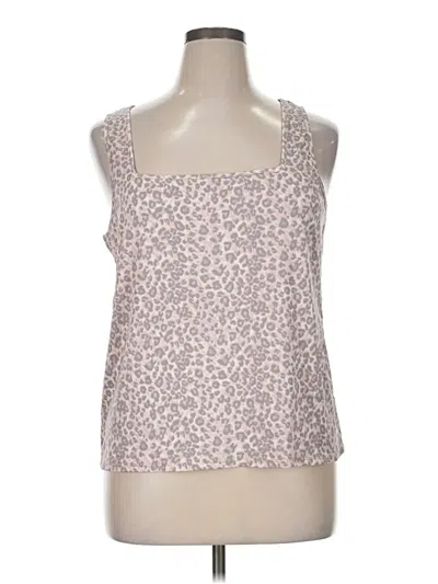 Pre-owned Live 2 Lounge Tank Top Pink Halter Neckline Tops