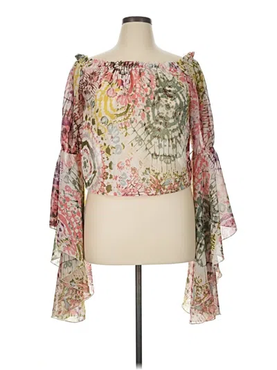 Pre-owned Live 4 Truth 3/4 Sleeve Blouse In Pink