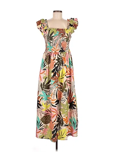 Pre-owned Live 4 Truth Casual Dress In Brown