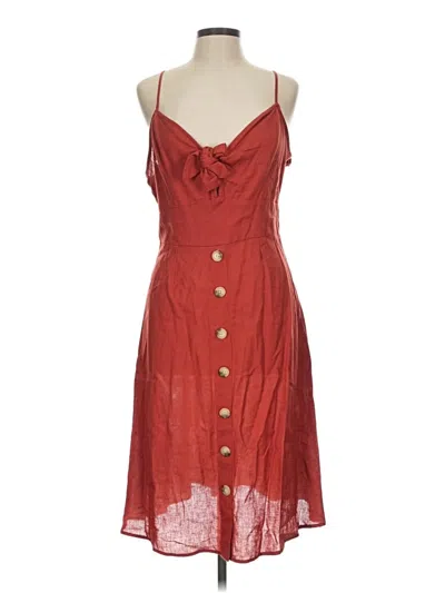 Pre-owned Live 4 Truth Casual Dress In Red