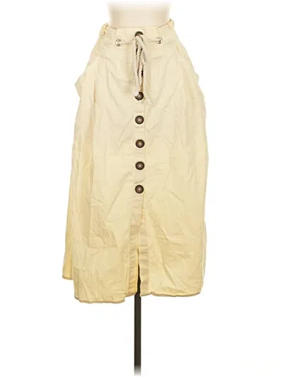 Pre-owned Live 4 Truth Casual Skirt In Yellow