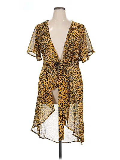 Pre-owned Live 4 Truth Cocktail Dress In Yellow