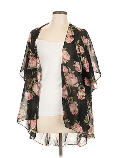 Pre-owned Live 4 Truth Kimono In Black