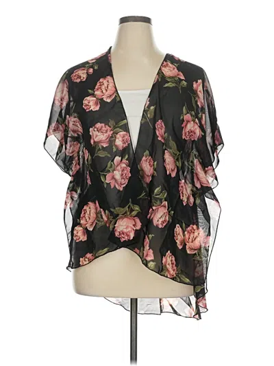 Pre-owned Live 4 Truth Kimono In Black