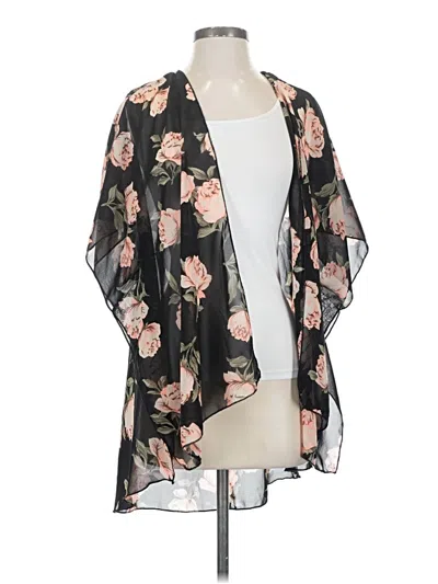 Pre-owned Live 4 Truth Kimono In Black