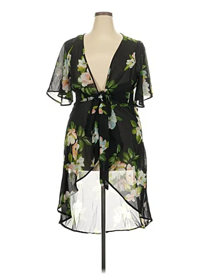 Pre-owned Live 4 Truth Kimono In Black