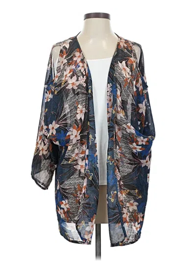 Pre-owned Live 4 Truth Kimono In Blue