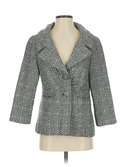 Pre-owned Live A Little Blazer Jacket In Blue