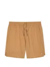 Live Drawstring Shorts In Brown