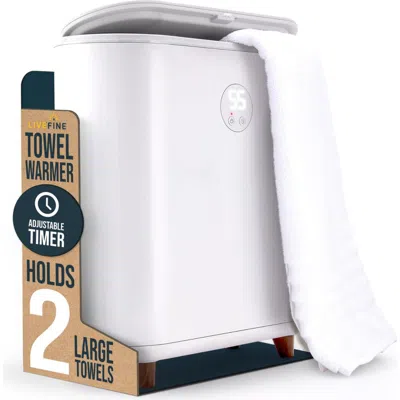 Live Fine Large Towel Warmer With Led In Gray
