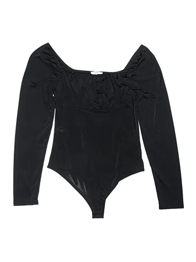 Pre-owned Live In The Moment Bodysuit In Black