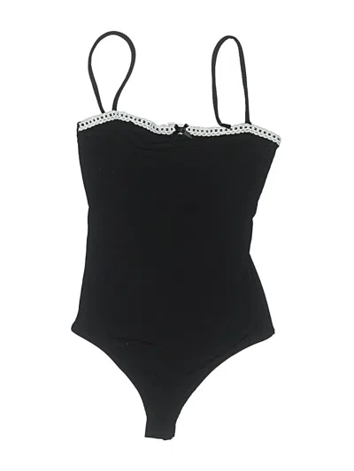 Pre-owned Live In The Moment Bodysuit In Black
