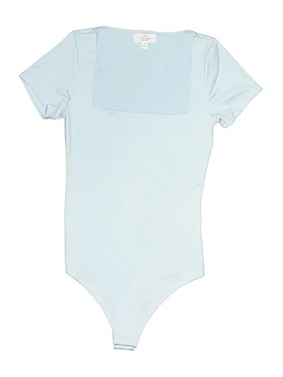 Pre-owned Live In The Moment Bodysuit In Blue