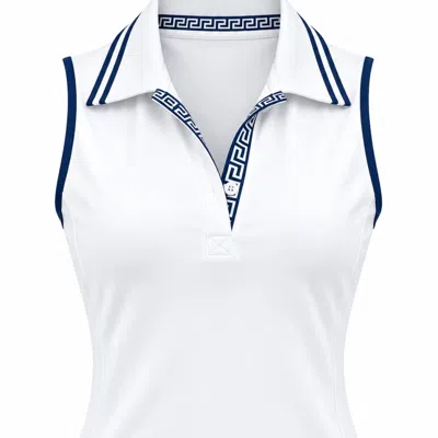 Live Kolibri Women's Champions Key Polo In White