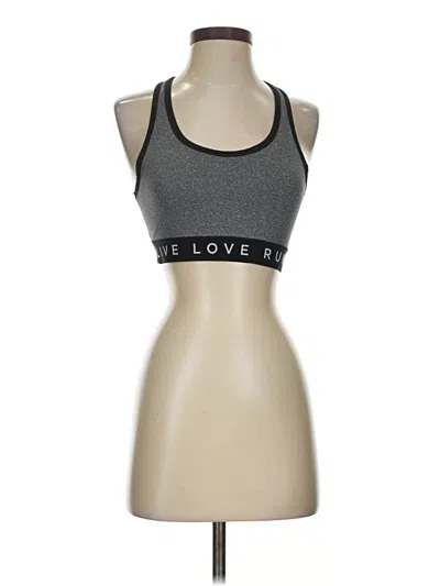 Pre-owned Live Love Dream Aeropostale Sports Bra In Gray